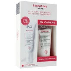 Creme Dermo-apaisante Peaux Intolerantes Sensifine + Dermo-nettoyant offert 90ml Sensifine AR Svr