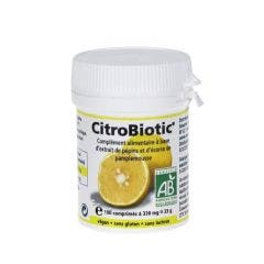 Extrait De Pepins De Pamplemousse + Vitamine C 100 Comprimes Citrobiotic