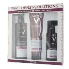 Coffret Densi-solutions Rituel Createur De Masse Capillaire Shampooing + Baume + Concentre 500ml Dercos Vichy