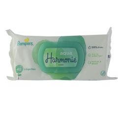 Lingettes Aqua 48 Unites Harmonie Pampers
