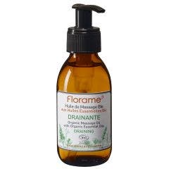 Huile De Massage Drainante Bio 120ml Florame