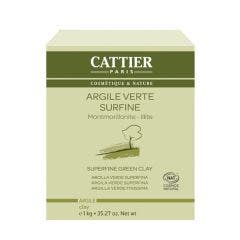 Verte Surfine Bio 1kg Argile Cattier