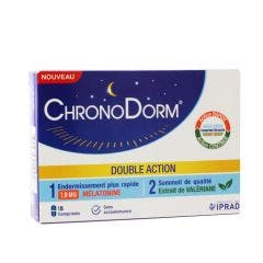 Double Action Melatonine 15 Comprimes 1.9mg Chronodorm
