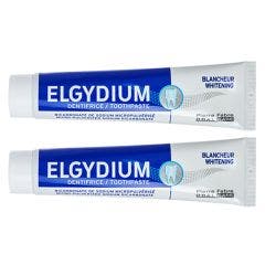 ELGYDIUM DENTIFRICE BLANCHEUR MENTHE 2X75ML
