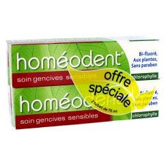 Dentifrice Soin Gencives Sensibles Anis 2x75ml Homeodent Boiron