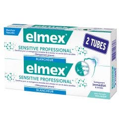 ELMEX SENSITIVE PROFESSIONAL DENTIFRICE BLANCHEUR 2X75ML