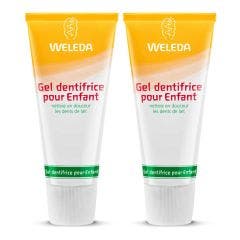 Gel Dentifrice Pour Enfant 2x50ml Weleda
