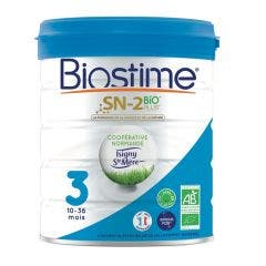 BIOSTIME 3 CROISSANCE LAIT EN POUDRE 10-36 MOIS SN-2 BIO PLUS 800G