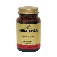 Huile D'ail 100 Capsules Solgar