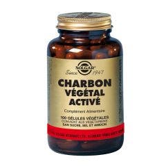 Charbon Vegetal Active 100 Gelules Solgar