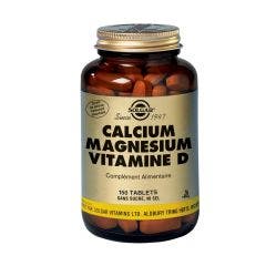 Calcium Magnesium Vitamine D3 150 Comprimes Solgar