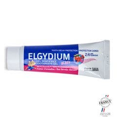 ELGYDIUM KIDS DENTIFRICE PROTECTION CARIES AU FLUORINOL GOUT GRENADINE 2-6ANS 50ML