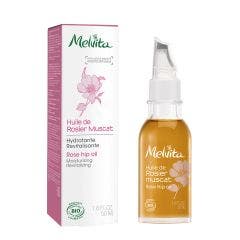 Huile Rosier Muscat Hydratante Revitalisante Bio 50ml Melvita