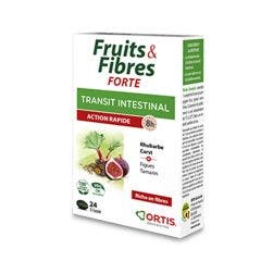 Fruits & Fibres Forte 24 Comprimes Ortis