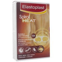 Spiral Heat Dos Et Nuque 3 Patchs Chauffants Elastoplast