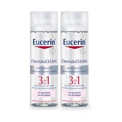 Lotion Micellaire 3en1 2x400ml Dermatoclean Eucerin
