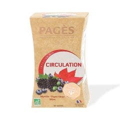Infusion Circulation Bio 20 Sachets Pagès