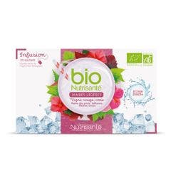 Bio Infusion Froide Jambes Legeres 20 Sachets Nutrisante