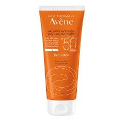 Lait Spf50+ Peaux Sensibles 100ml Solaire Avène