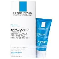 Hydratant + Gel Moussant Effaclar Mat 40ml Effaclar La Roche-Posay