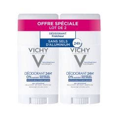 Peaux Réactives 2x40ml Déodorant 24h Stick Vichy