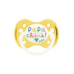 Sucette Anatomique Silicone Avec Anneau Uni 6 Mois Et Plus Dodie