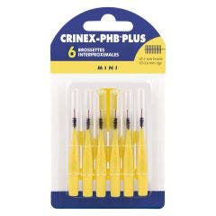 Brossettes Interdentaires Mini X6 Phb Plus Crinex