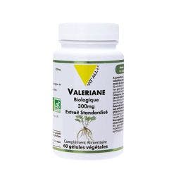 Valeriane Biologique Extrait Standardise 300mg 60 gélules Vit'All+