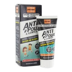 Baume Decolleur De Lentes Anti Poux & Lentes 60ml Cinq Sur Cinq