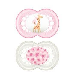 Sucettes Symetriques En Silicone Collection Classique X2 6 Mois Et Plus Mam