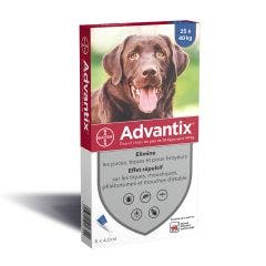 Pipettes Pour Grand Chien De 25 A X6 40kg Advantix