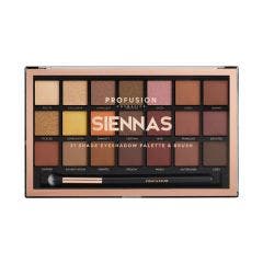 Palette Ombres A Paupieres Siennas 21 Teintes Profusion Cosmetics