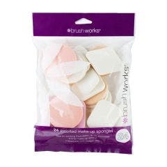 Set 24 Eponges Diverses Brushworks