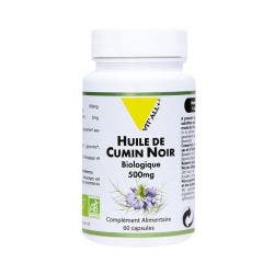 Huile De Cumin Noir Bio 500mg 60 Capsules Vit'All+