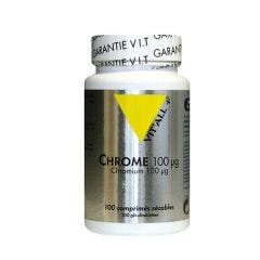 Chrome 100µg 60 Comprimés Vit'All+