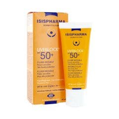 Fluide Invisible Spf50+ Peaux Sensibles 40ml Uveblock Isispharma