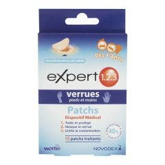 Patch Anti-verrue X15 Expert 123 Novodex