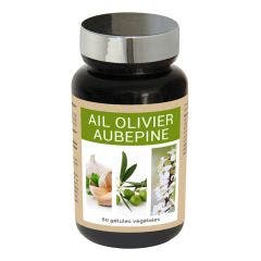 Ail Olivier Aubepine 60 gelules vegetales Nutri Expert