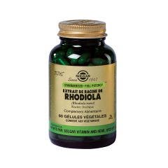Extrait De Racine De Rhodiola 60 Gelules Vegetales Solgar