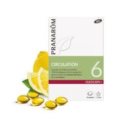 N°6 Circulation Bio 30 Capsules Oléocaps Pranarôm