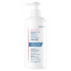 Creme Emolliente Nutritive Peaux Seches A Tres Seches 400ml Ictyane Ducray