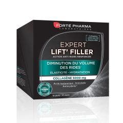 Shots Anti-rides Lift-Filler Acide Hyaluronique et Collagène 10 Shots à boire Expert Beauté Forté Pharma