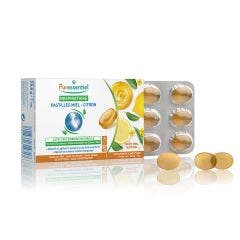 Pastilles Gorge Miel Citron X18 Respiratoire Respiratoire Puressentiel