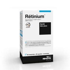 Retinium 28 Comprimes + 28 Capsules Sante Des Yeux Nhco Nhco Nutrition