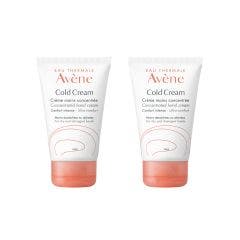 Creme Mains Concentree Peaux Dessechees Ou Abimees 2x50ml Cold Cream Avène