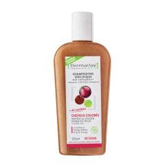 Shampooing traitant bio 250ml Cheveux Colores Argile Rouge Dermaclay