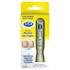 SOLUTION MYCOSES DES ONGLES 2EN1 - APPLICATEUR 3.8ML + 5 LIMES SCHOLL