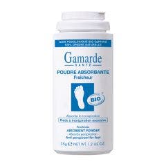 Poudre Absorbante Fraicheur Bio Pieds A Transpiration Excessive 35 g Gamarde