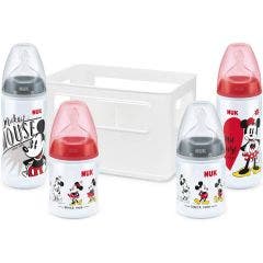 Casier 4 Biberons Pp Collection Mickey First Choice+ Nuk