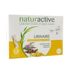Urinaire 20 Sticks Gamme Fluide Naturactive